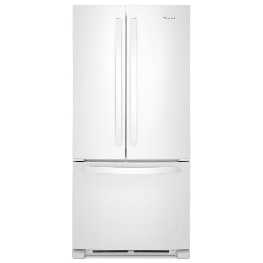 Whirlpool 33-inch Wide French Door Refrigerator | WRFF5333PW | 22 cbft