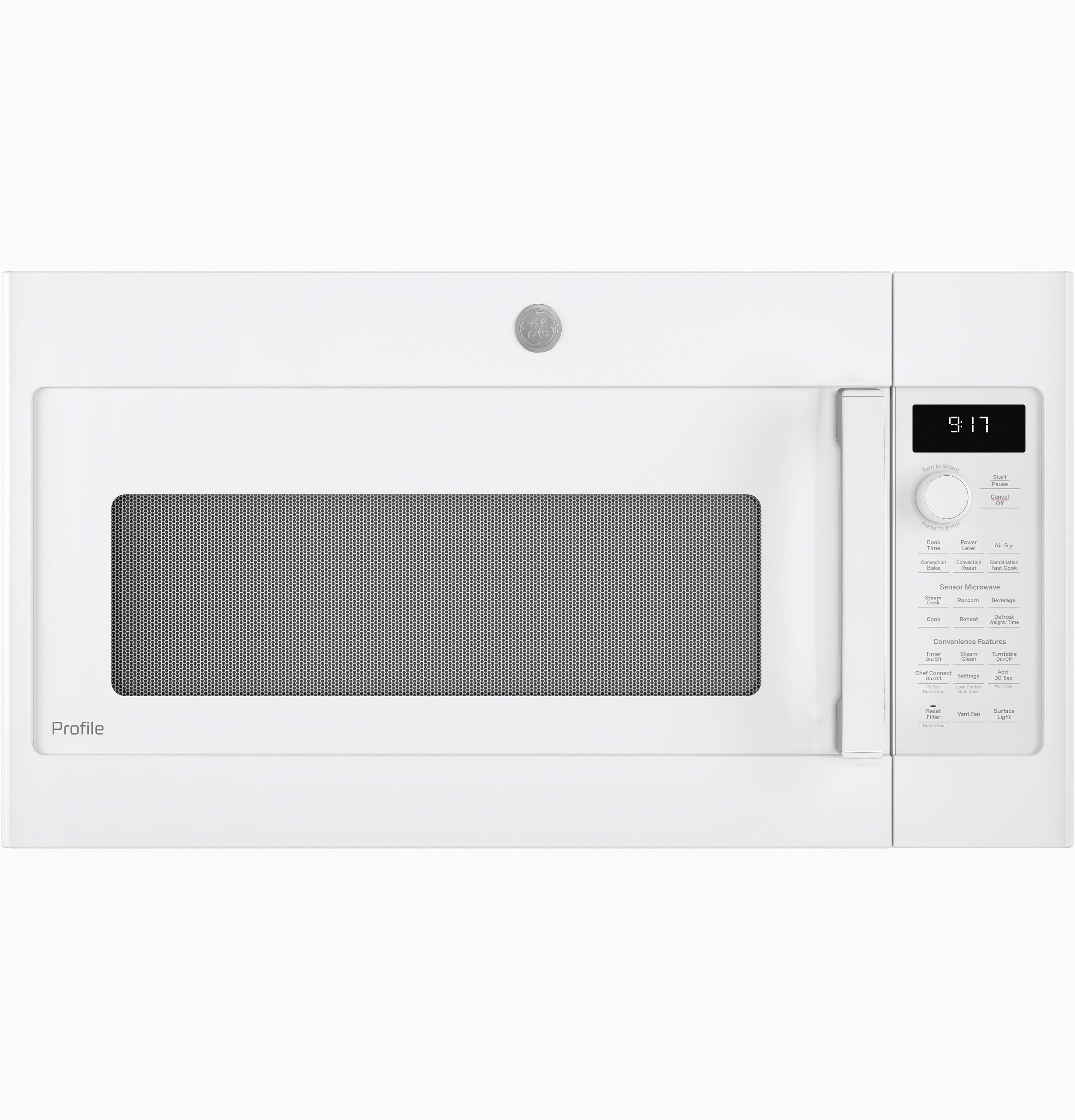 GE Profile™ 1.7 Cu. Ft. Convection Over-the-Range Microwave Oven | PVM9179DRWW