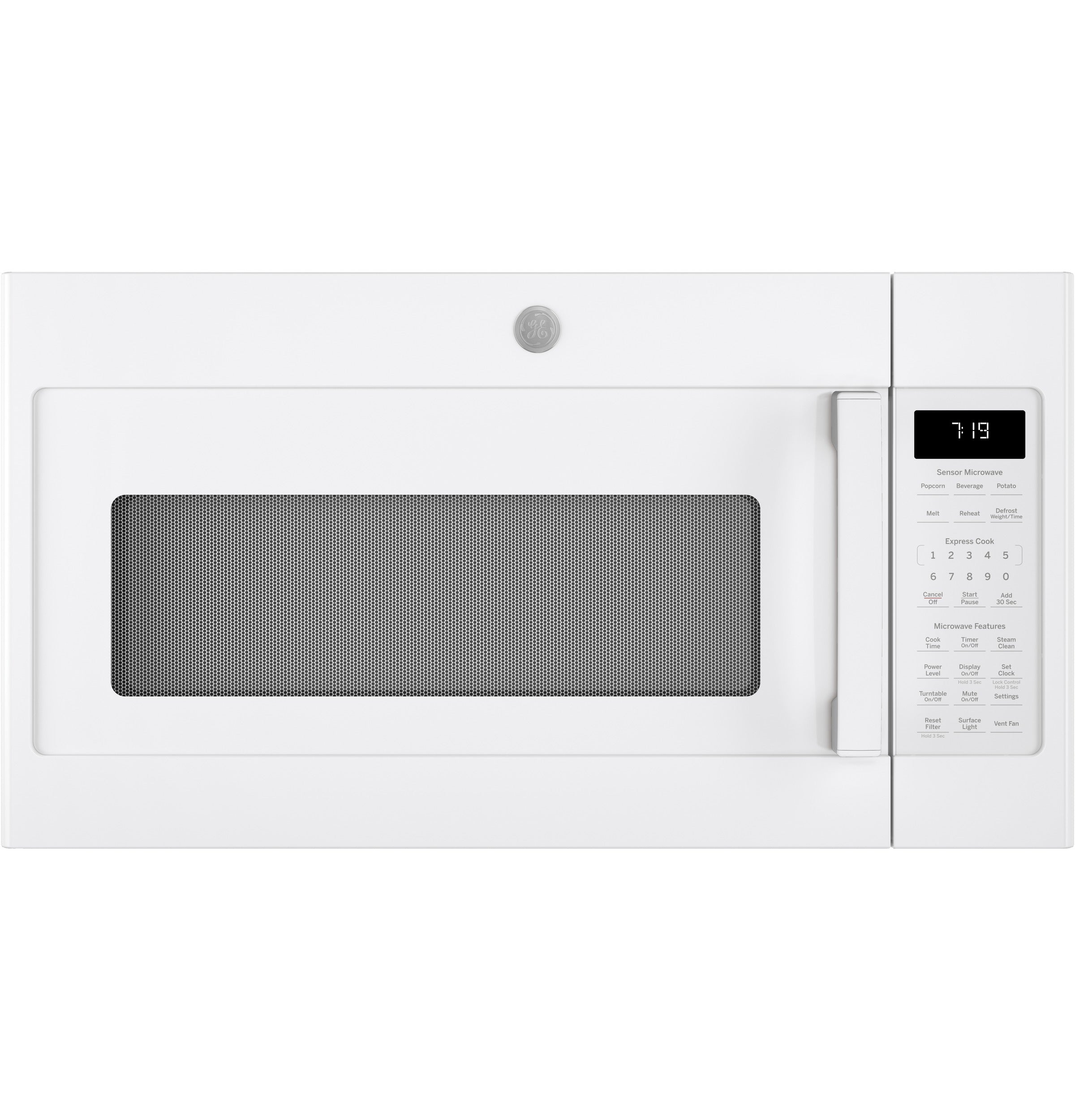 GE 1.9 Cu. Ft. Over-the-Range Sensor Microwave Oven | JVM7195DKWW