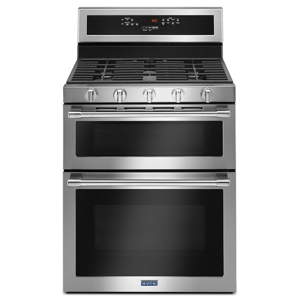 Maytag Double Oven Gas Range With True Convection - 6.0 Cu. Ft. | MGT8800FZ