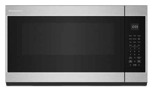 Kitchen Aid 1.9 Cu. Ft. Microwave Hood Combination with Auto Functions | KMMS130RPS