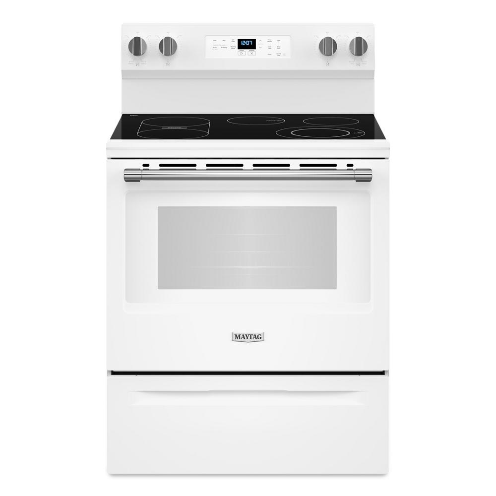 Maytag Electric Range With No Preheat Air Fry and Air Baking - 5.3 cu. ft. | MFES6030RW
