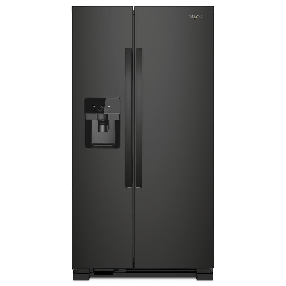Whirlpool 36-inch Wide Side-by-Side Refrigerator | WRS325SDHB | 25 cbft