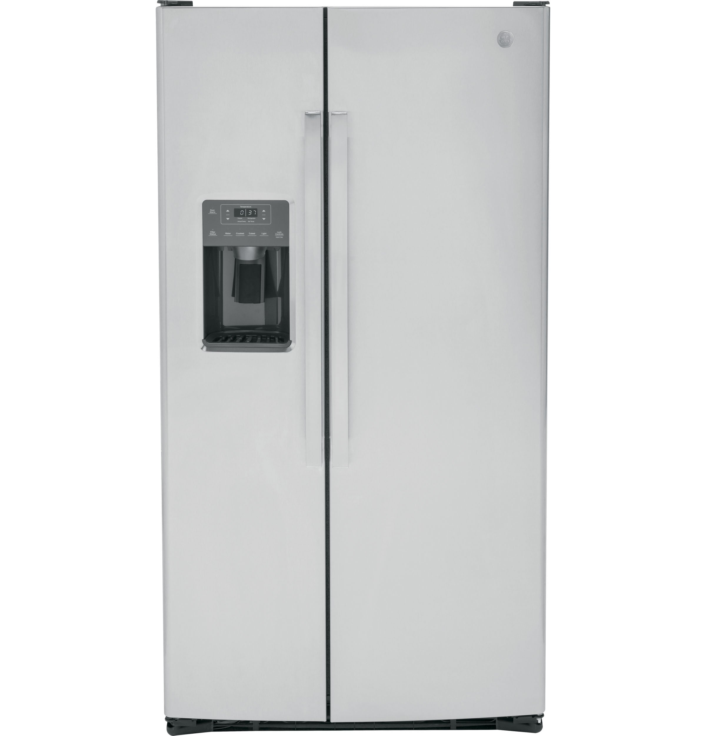 GE 25.3 Cu. Ft. Side-By-Side Refrigerator | GSS25GYPFS