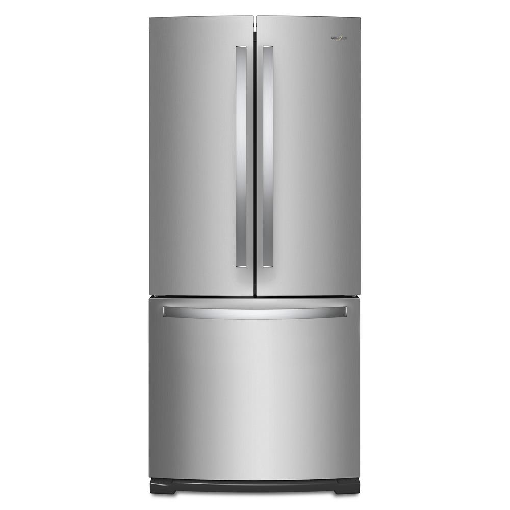 Whirlpool 30-inch Wide French Door Refrigerator | WRF560SMHZ | 20 cbft