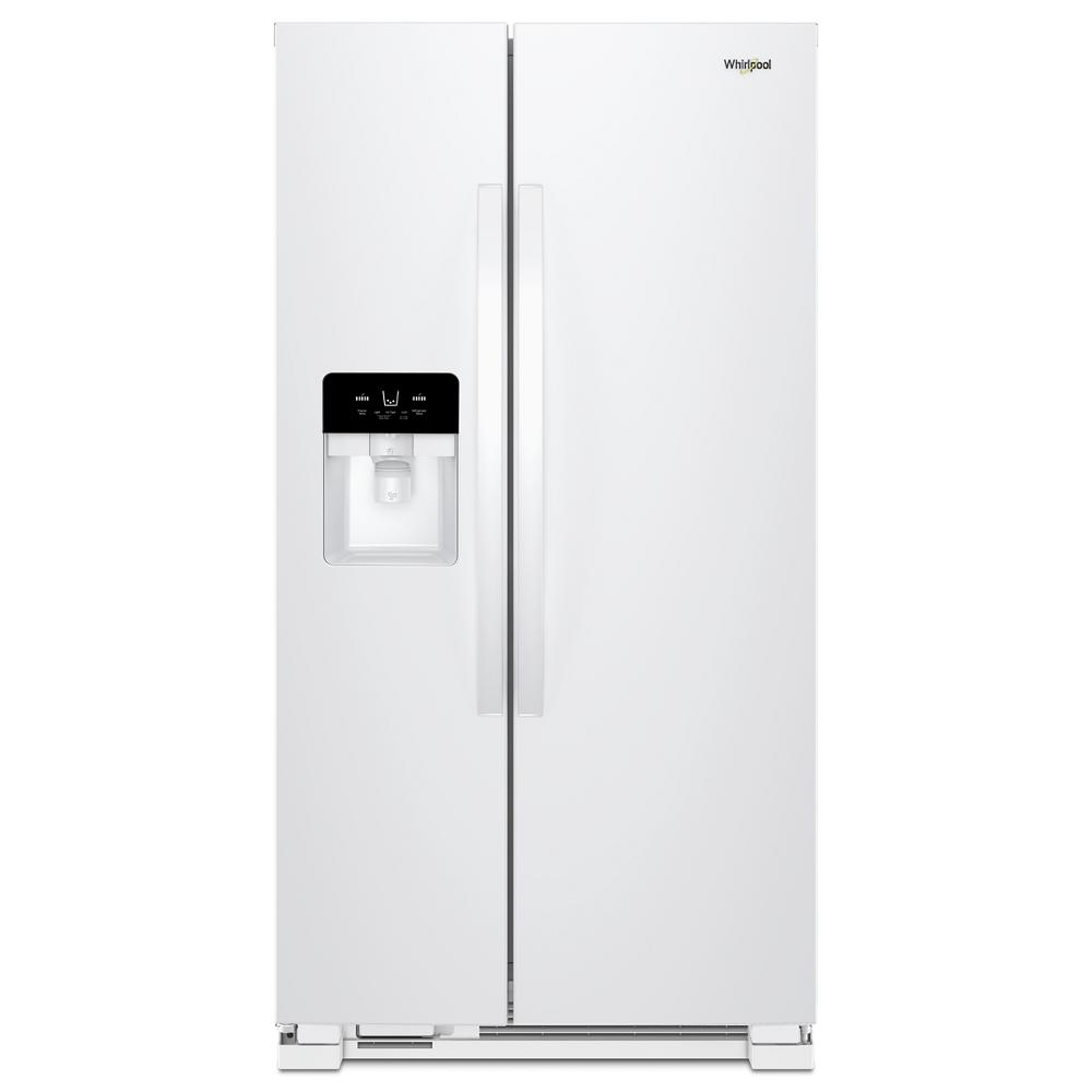 Whirlpool 36-inch Wide Side-by-Side Refrigerator | WRS325SDHW | 25 cbft