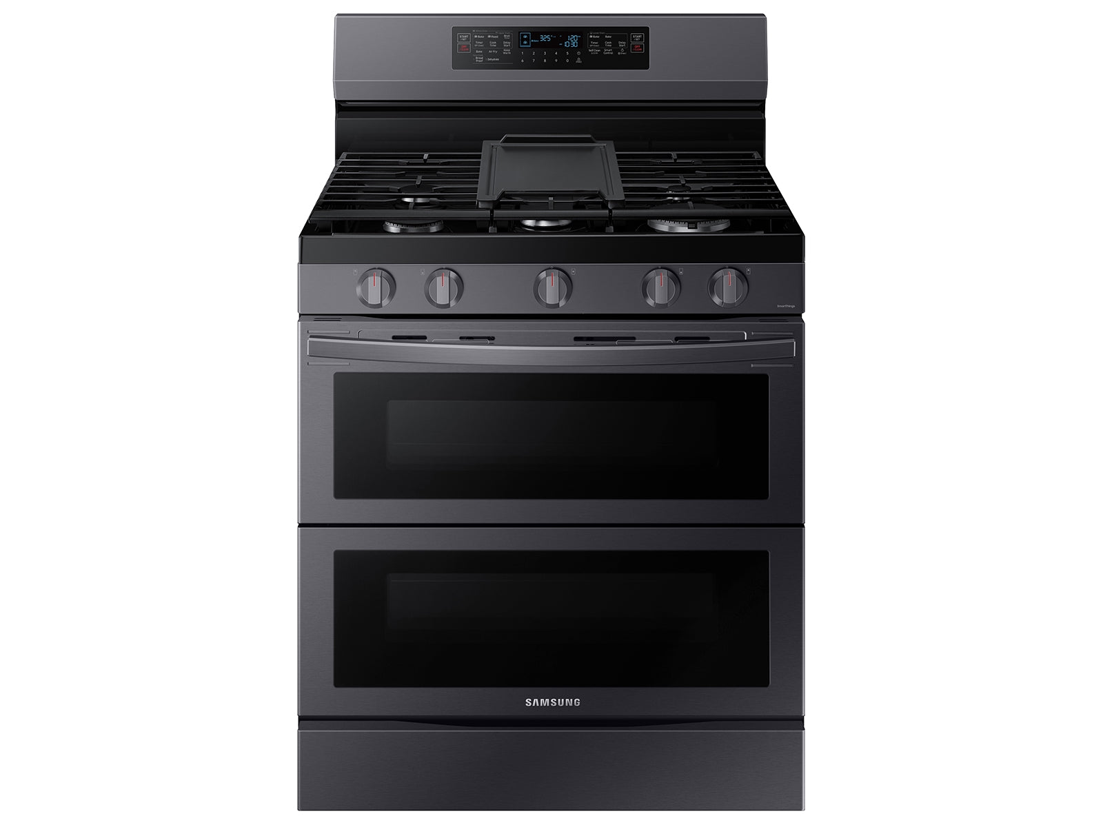 Samsung 6.0 cu. ft. Smart Freestanding Gas Range with Flex Duo™, Stainless Cooktop & Air Fry | NX60A6751SG