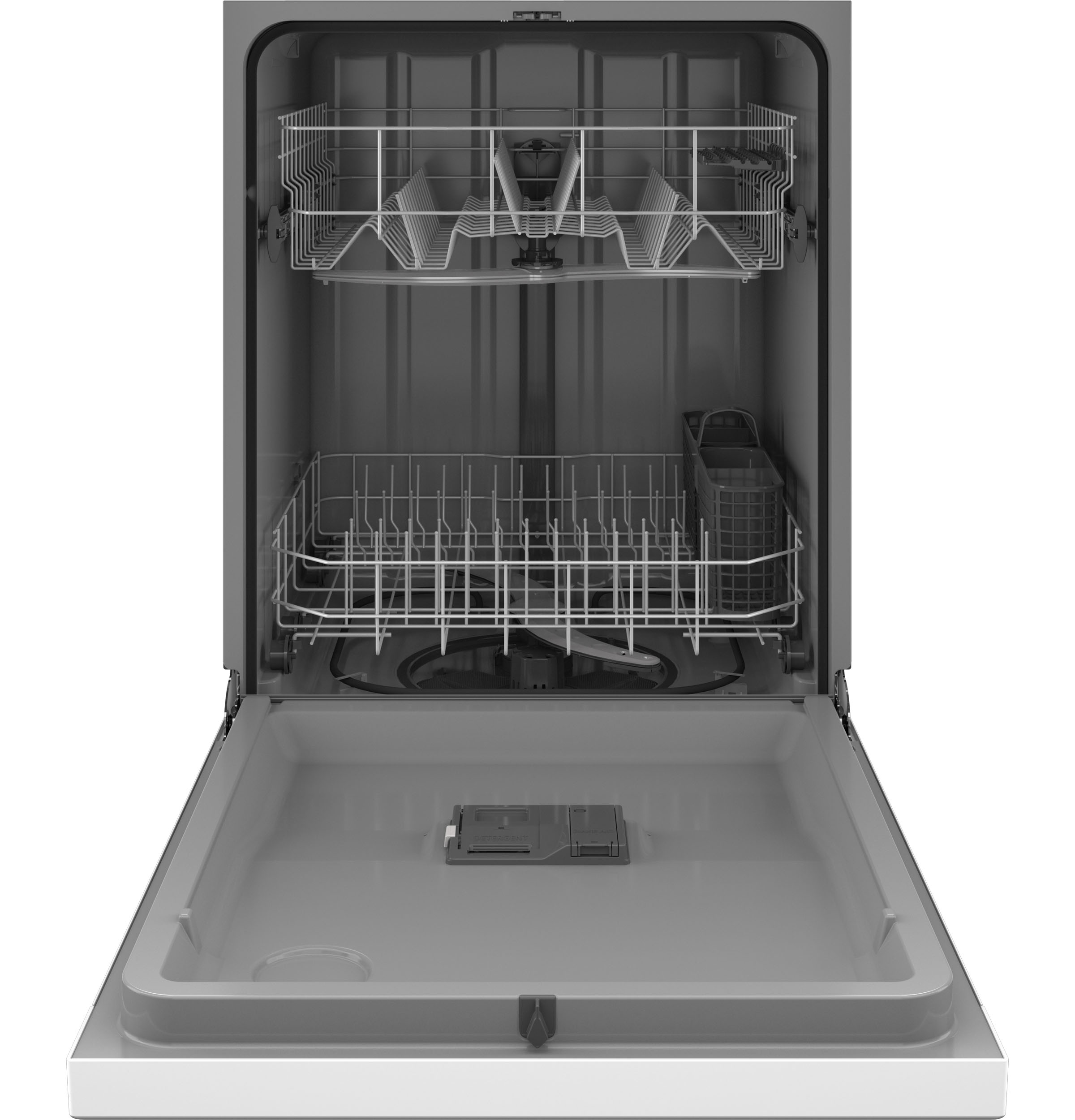GE Dishwasher with Front Controls | GDF535PGRWW