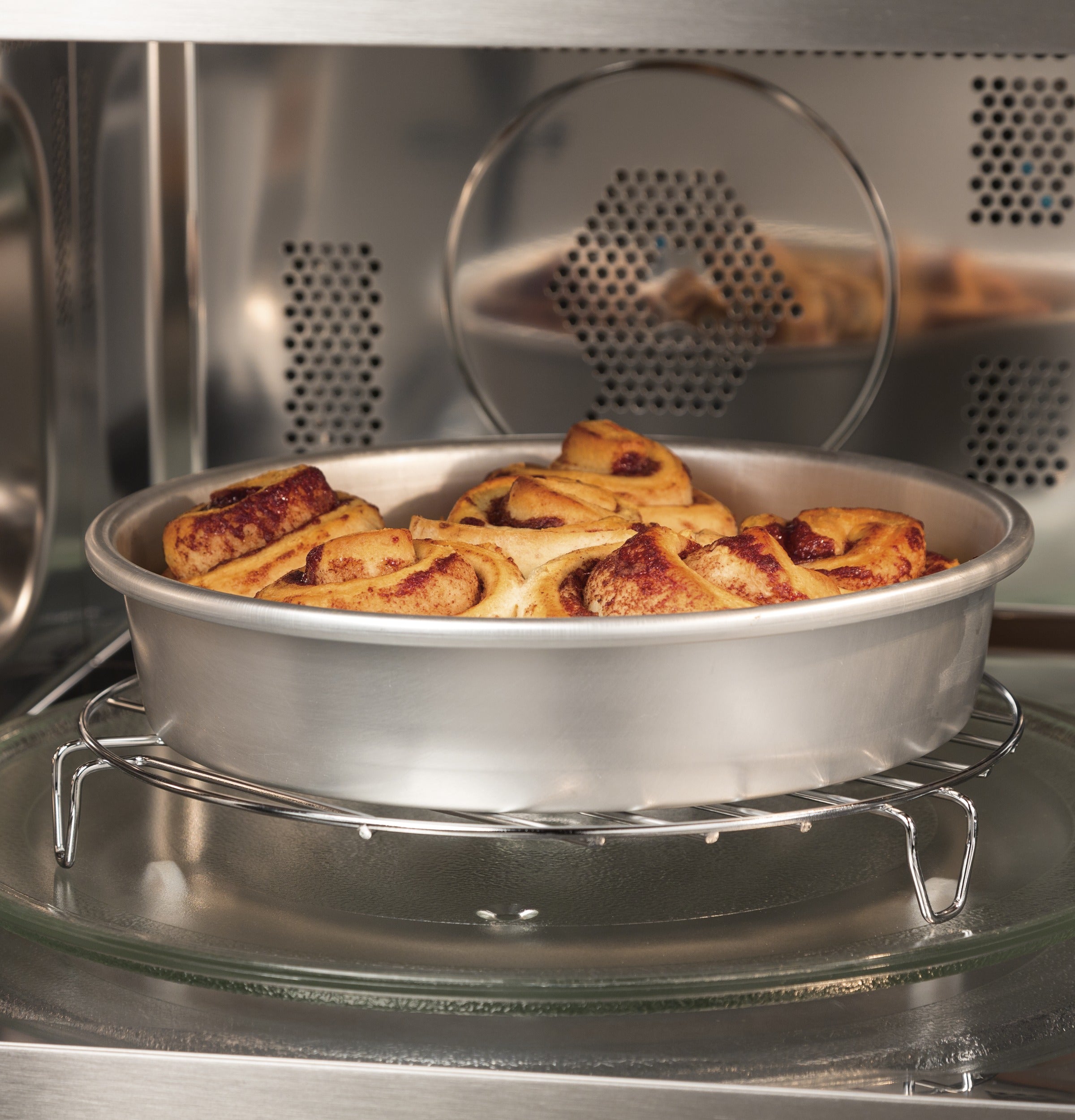 GE Profile 1.5 Cu. Ft. Countertop Convection/Microwave Oven | PCWK15C1WSS