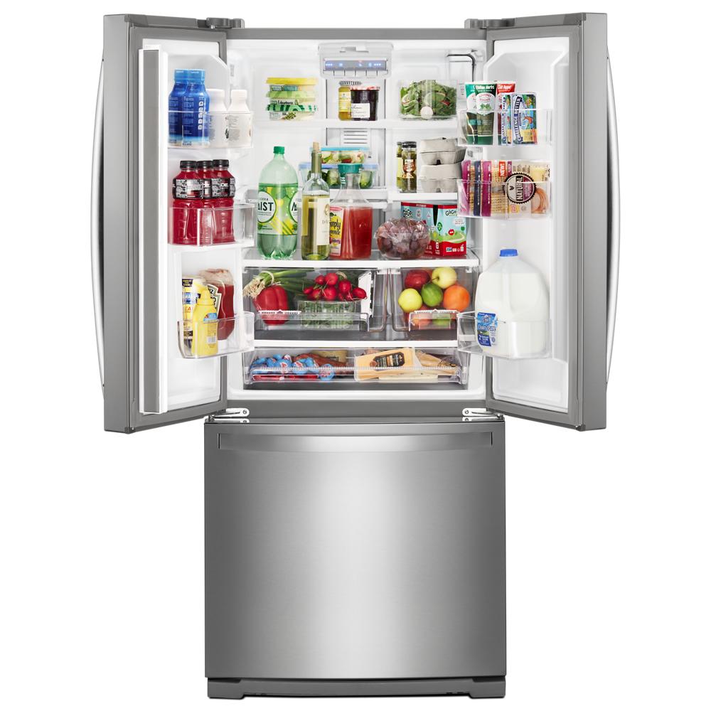 Whirlpool 30-inch Wide French Door Refrigerator | WRF560SMHZ | 20 cbft