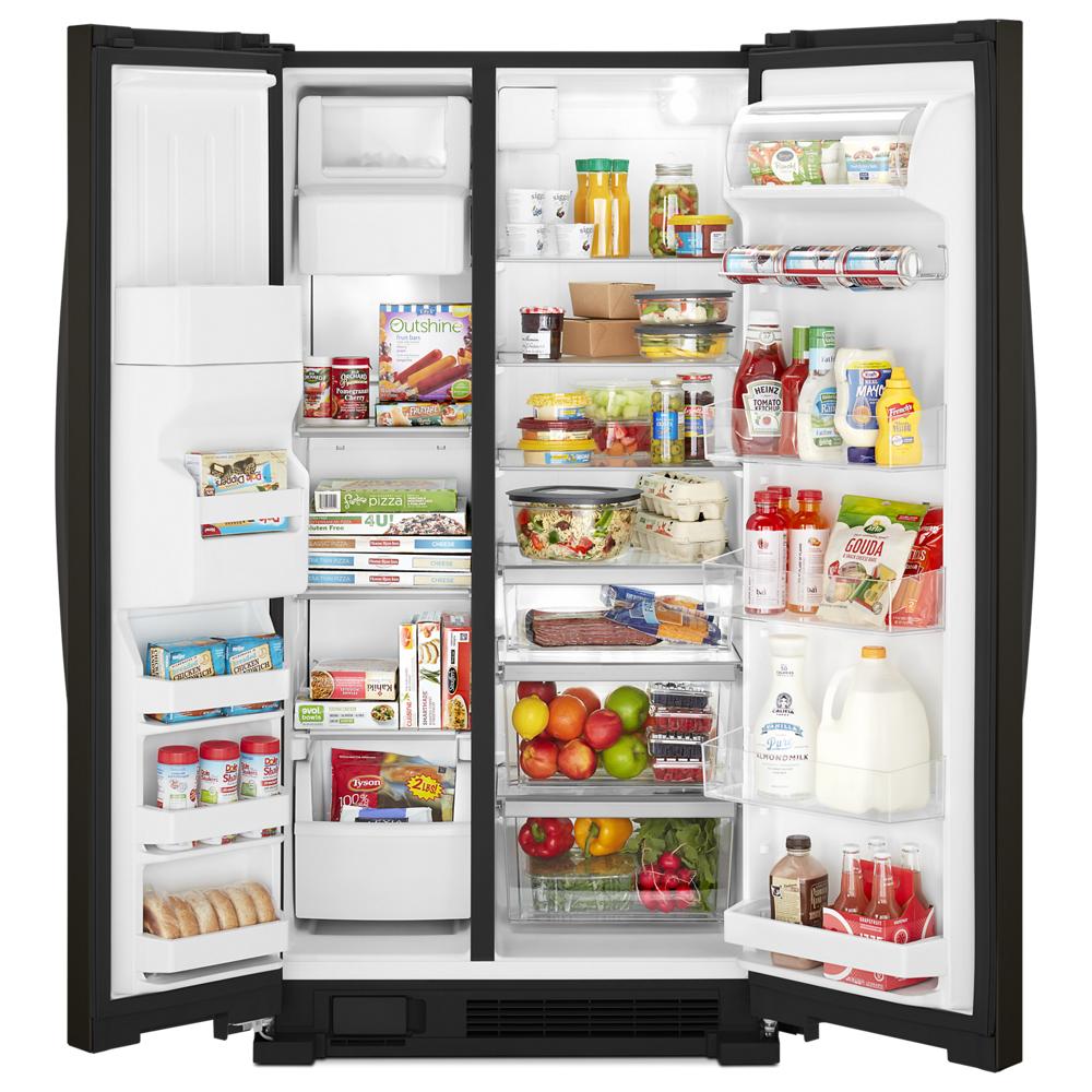Whirlpool 36-inch Wide Side-by-Side Refrigerator | WRS325SDHV | 25 cbft