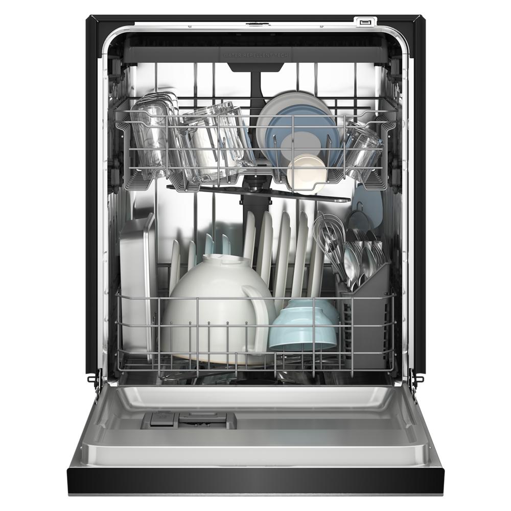 KitchenAid Third Level Utensil Rack Dishwasher with 30+ Total Wash Jets in PrintShield Finish 47 dBA | KDFS224SPS