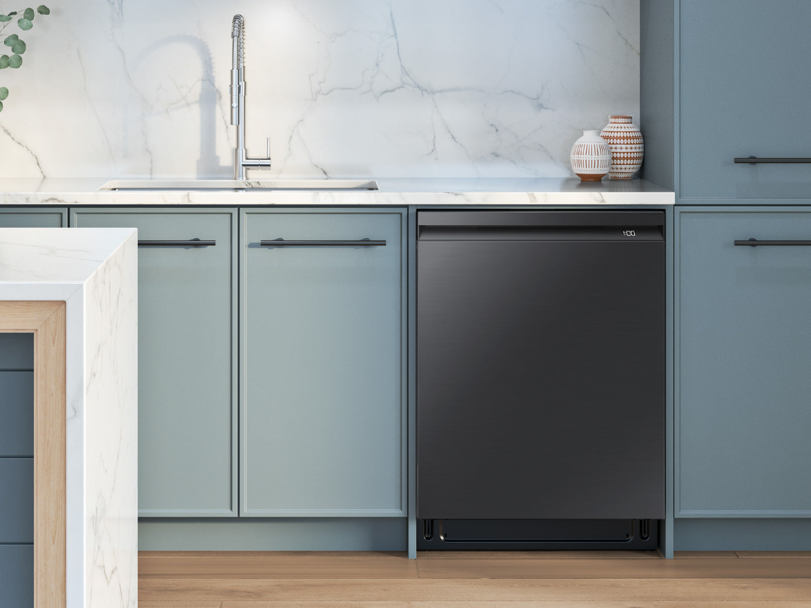 Samsung AutoRelease Smart 42dBA Dishwasher with StormWash+ and Smart Dry | DW80B7070UG