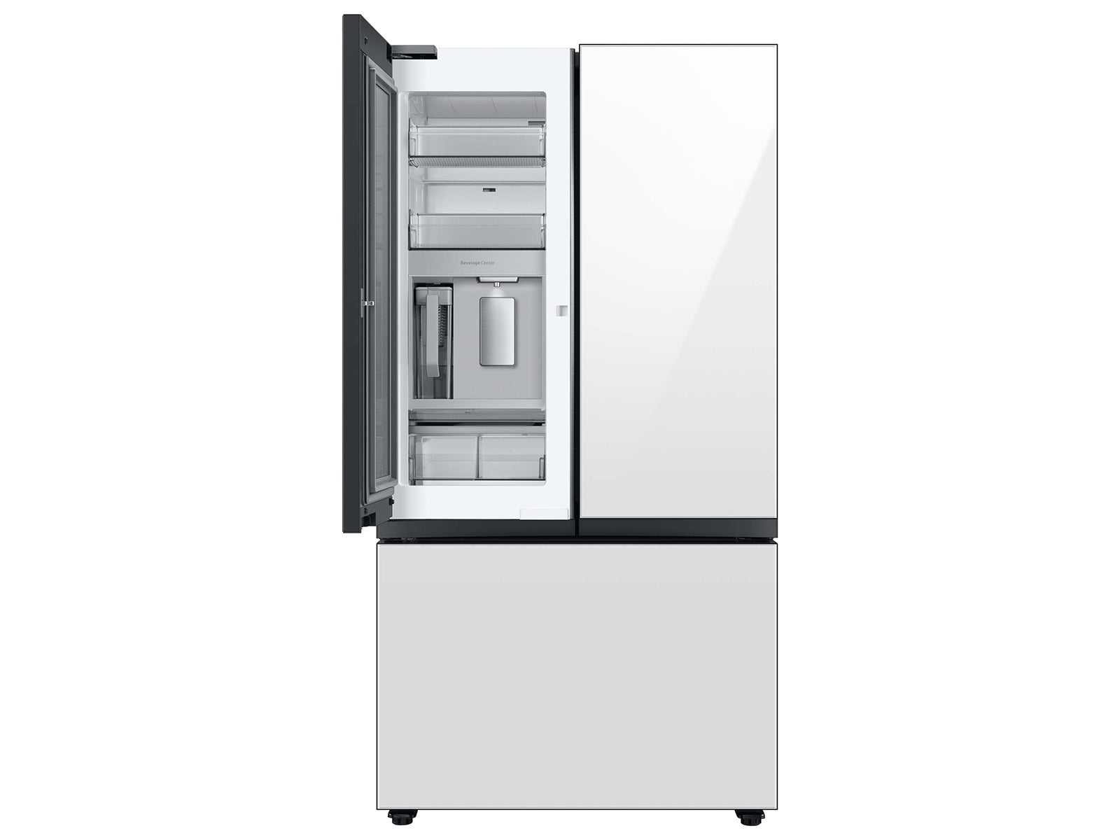 Samsung Bespoke 3-Door French Door Refrigerator (30 cu. ft.) with Beverage Center | RF30BB660012