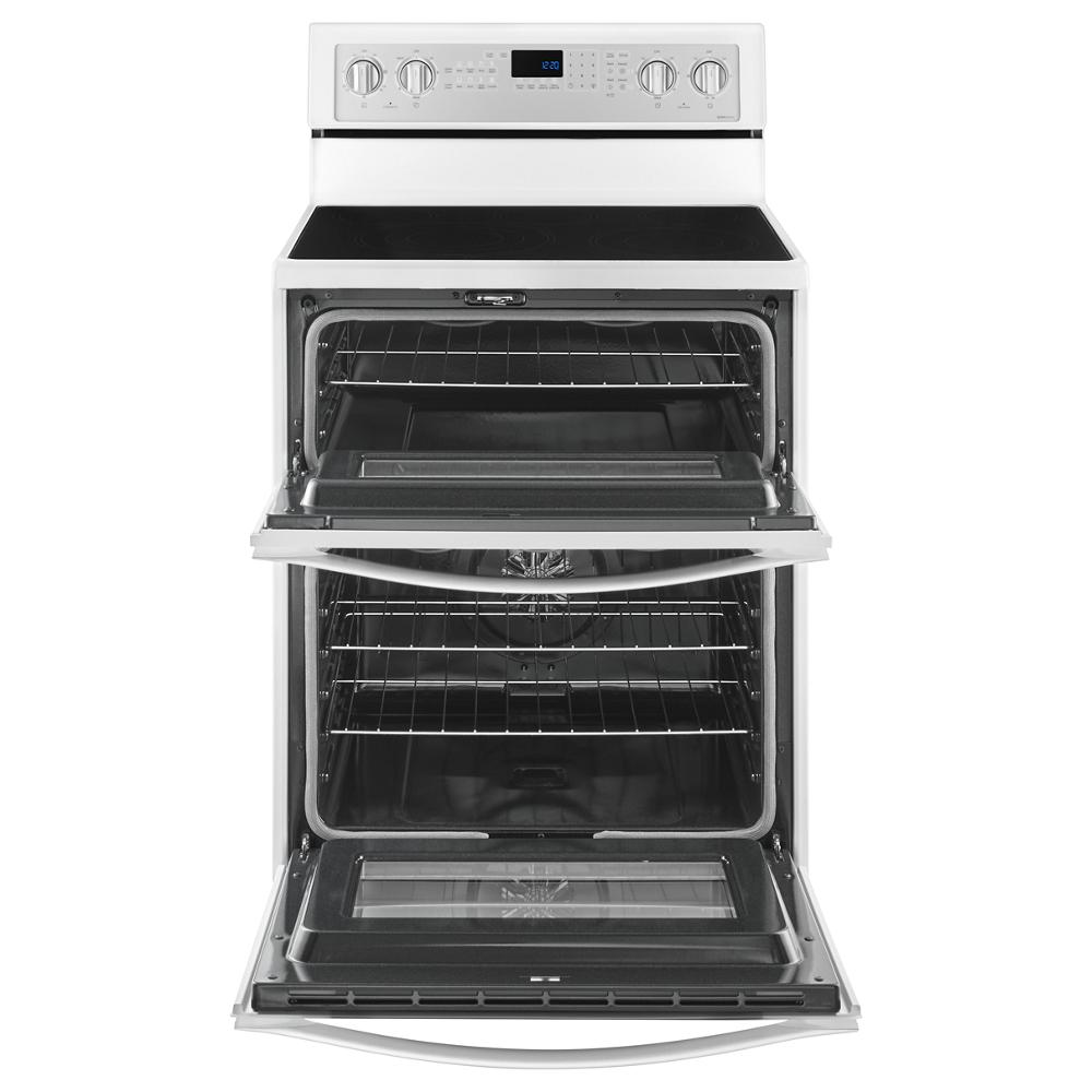 Whirlpool 6.7 Cu. Ft. Electric Double Oven Range with True Convection | WGE745C0FH