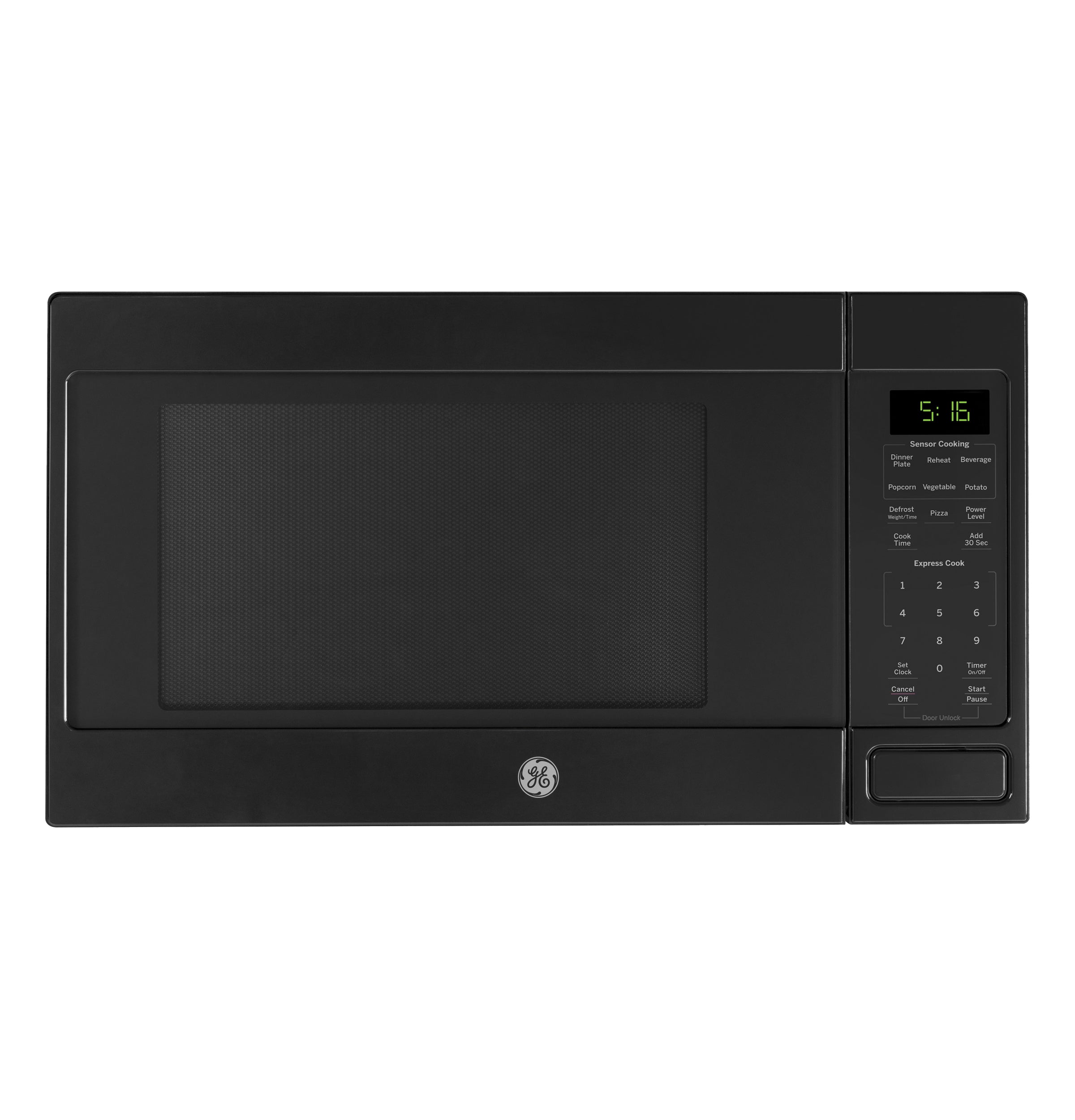 GE 1.6 Cu. Ft. Countertop Microwave Oven | GCST16S1WBB