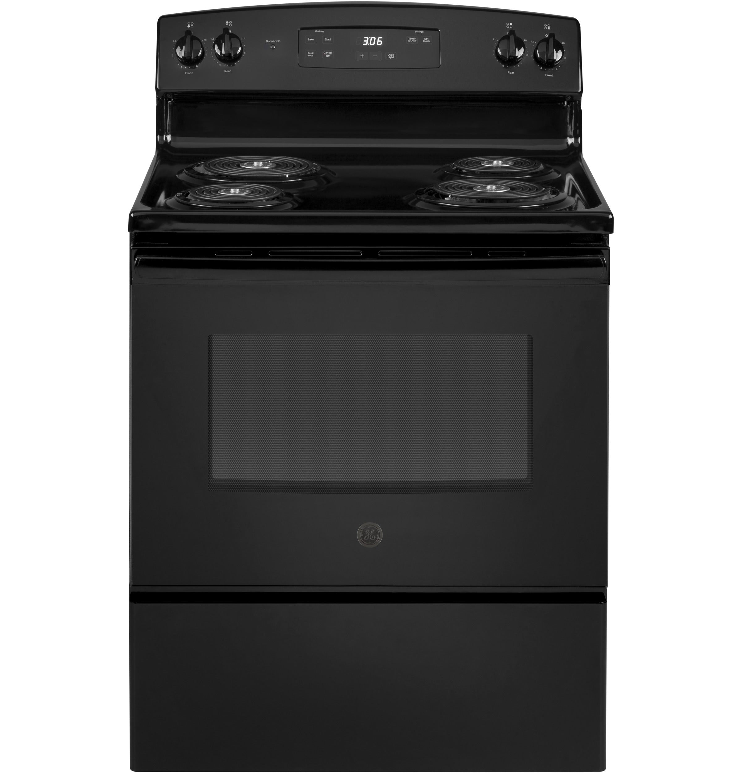 GE 30" Free-Standing Electric Range with Board | JBS360DMBB