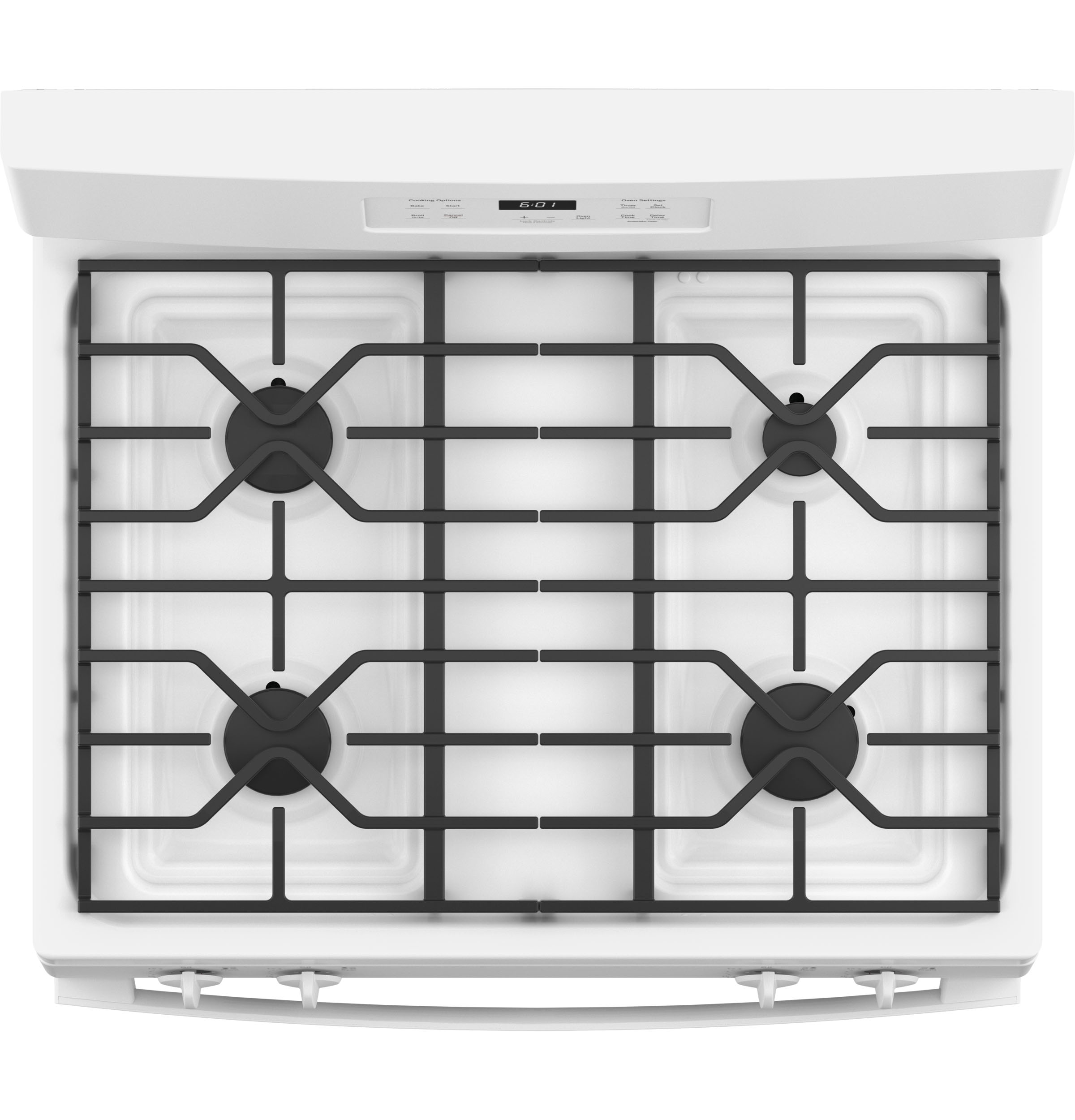 GE Free-Standing Front Control Gas Range | JGBS61DPWW