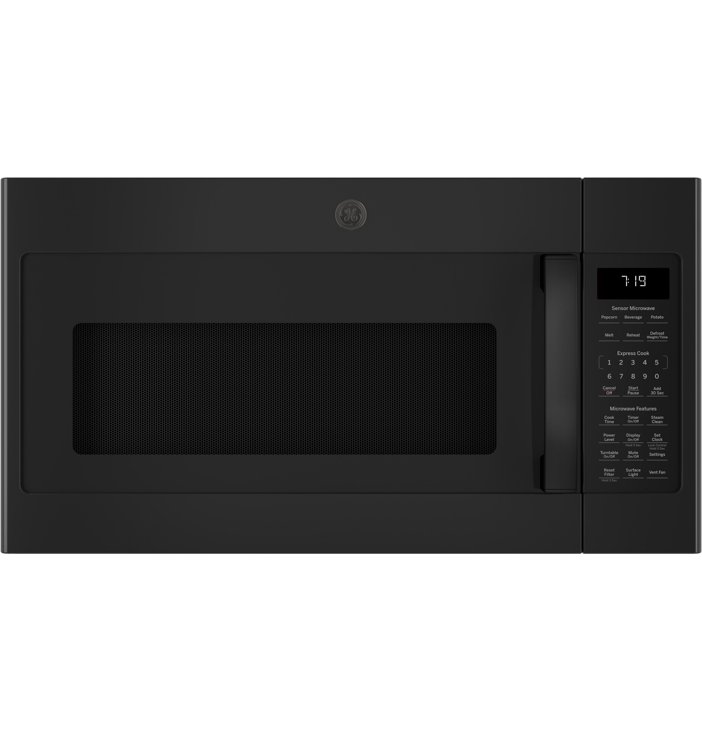 GE 1.9 Cu. Ft. Over-the-Range Sensor Microwave Oven | JVM7195DKBB