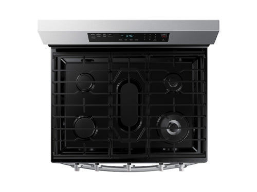 Samsung 6.0 cu. ft. Smart Freestanding Gas Range with No-Preheat Air Fry & Convection | NX60A6511SS