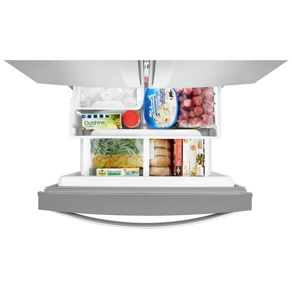 Whirlpool 30-inch Wide French Door Refrigerator | WRF560SMHZ | 20 cbft