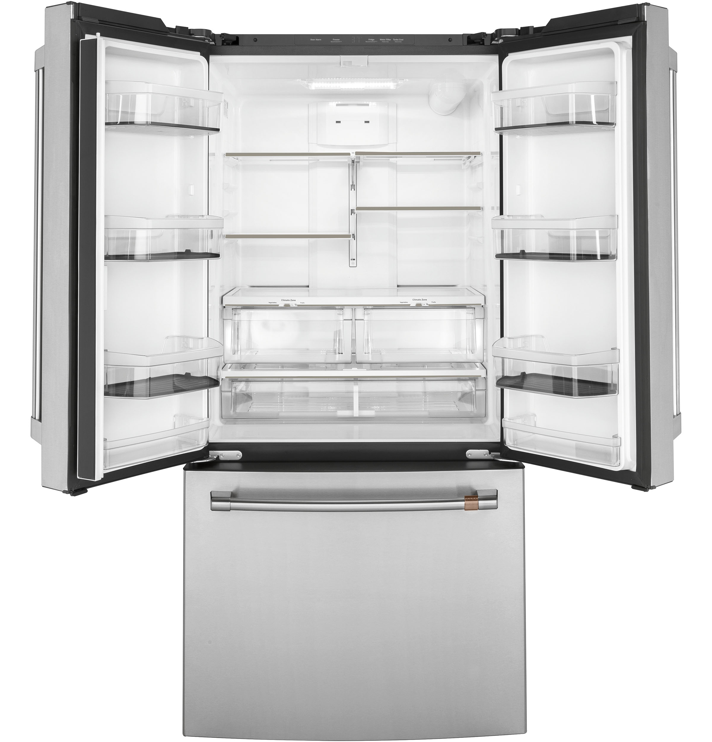CAFÉ 18.6 Cu. Ft. Counter-Depth French-Door Refrigerator | CWE19SP2NS1