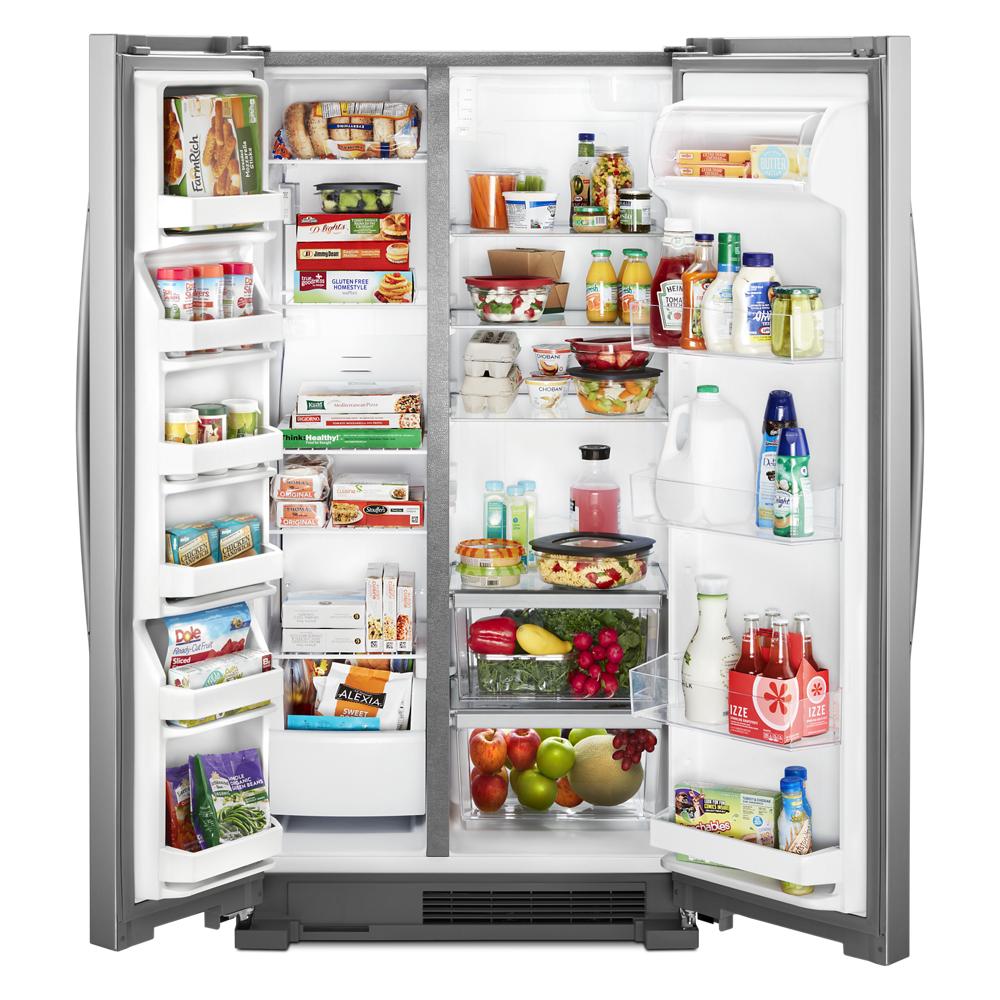 Whirlpool 36-inch Wide Side-by-Side Refrigerator | WRS315SNHM | 25 cbft