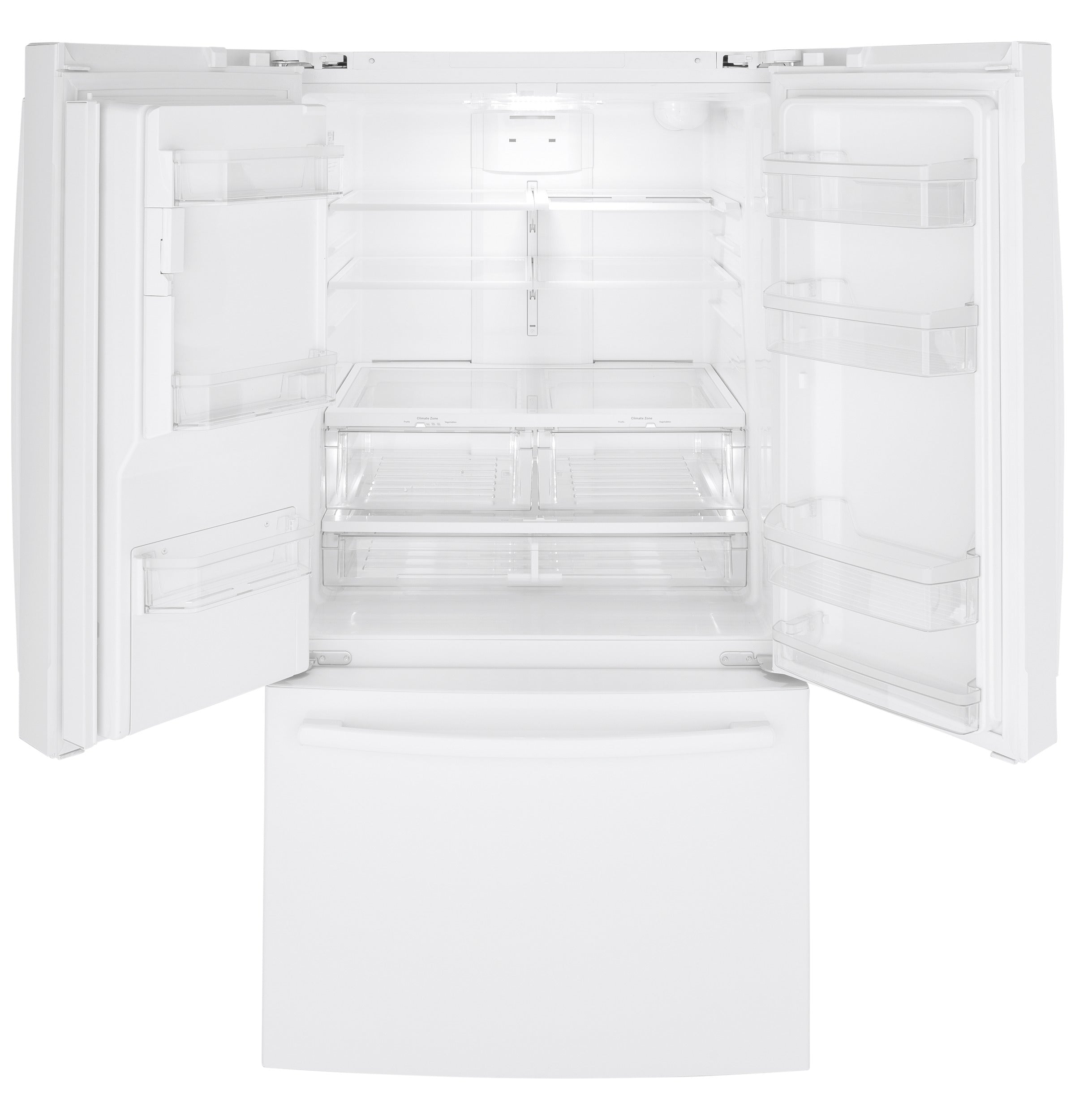 GE ENERGY STAR® 25.7 Cu. Ft. French-Door Refrigerator | GFE26JGMWW