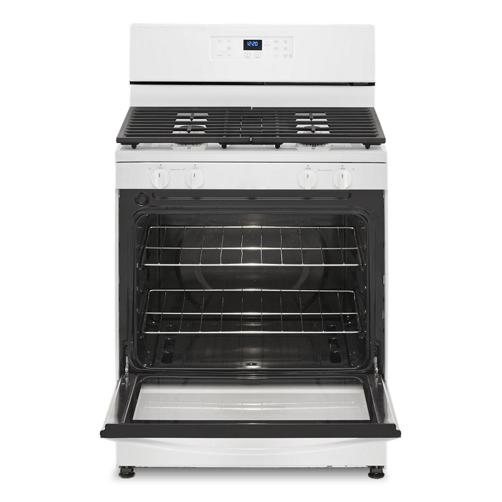 Whirlpool 5.1 Cu. Ft. Freestanding Gas Range with Broiler Drawer | WFG320M0MW