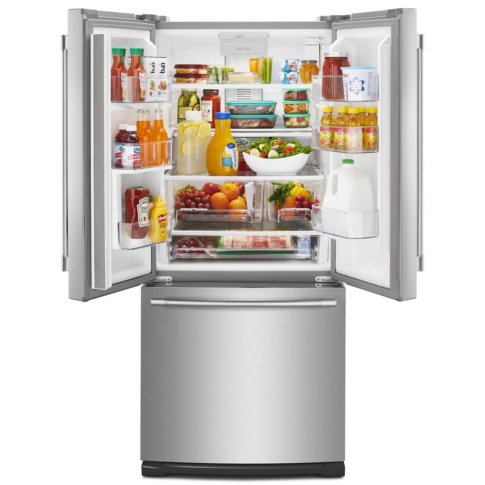 Maytag 30-Inch Wide French Door Refrigerator - 20 Cu. Ft. | MFW2055FRZ