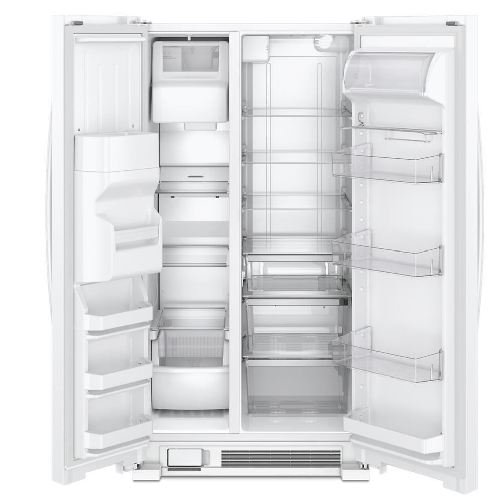 Whirlpool 36-inch Wide Side-by-Side Refrigerator | WRS325SDHW | 25 cbft