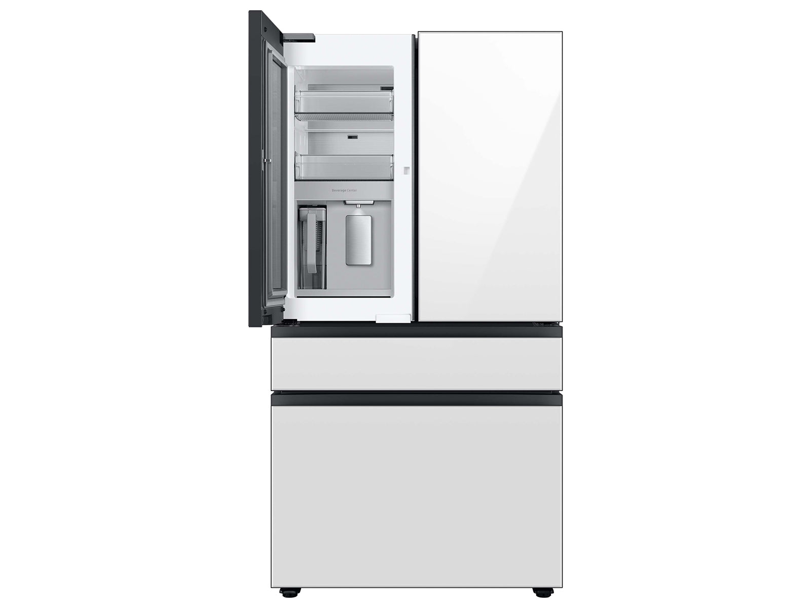 Samsung Bespoke 4-Door French Door Refrigerator (29 cu. ft.) with Beverage Center | RF29BB860012
