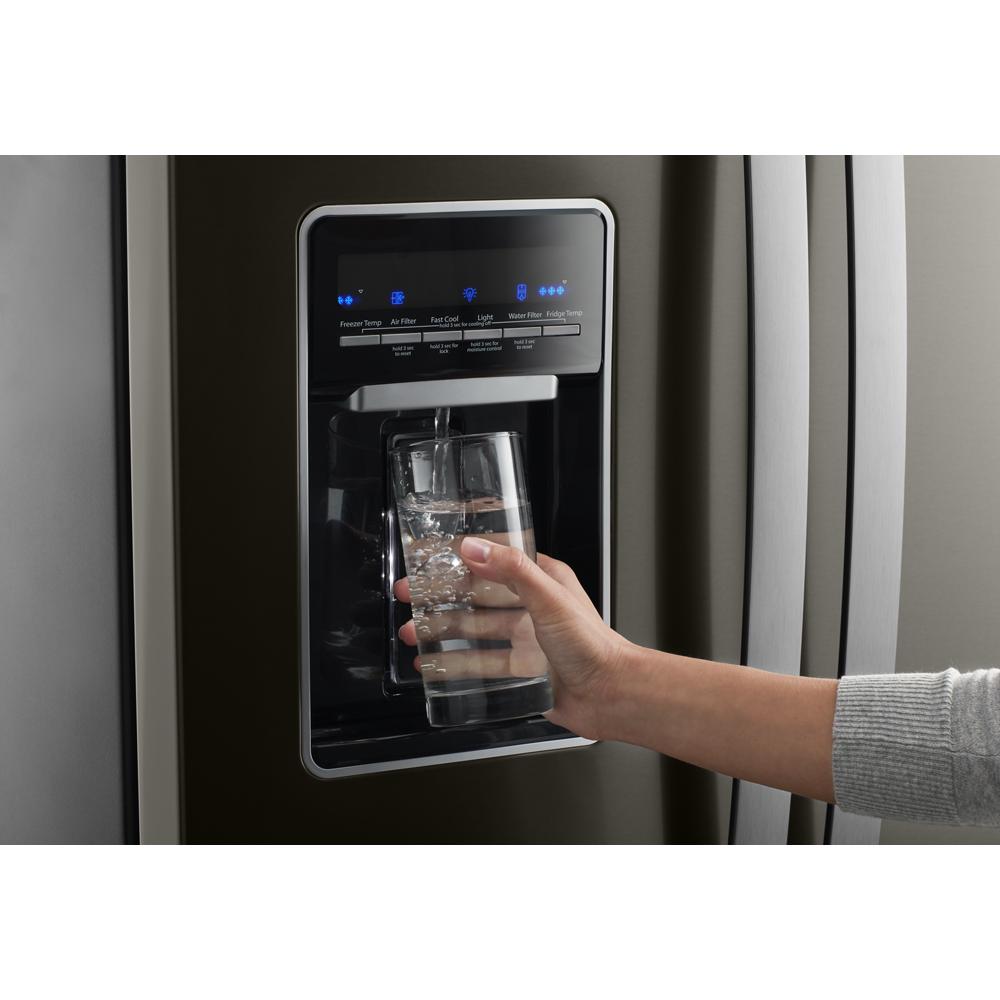 Whirlpool 30-inch Wide French Door Refrigerator | WRF560SEHV | 20 cbft