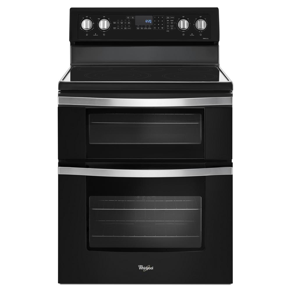 Whirlpool 6.7 Cu. Ft. Electric Double Oven Range with True Convection | WGE745C0FE
