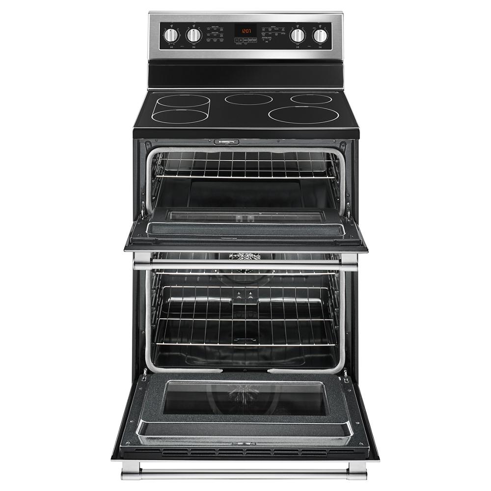 Maytag Double Oven Electric Range With True Convection - 6.7 Cu. Ft. | MET8800FZ