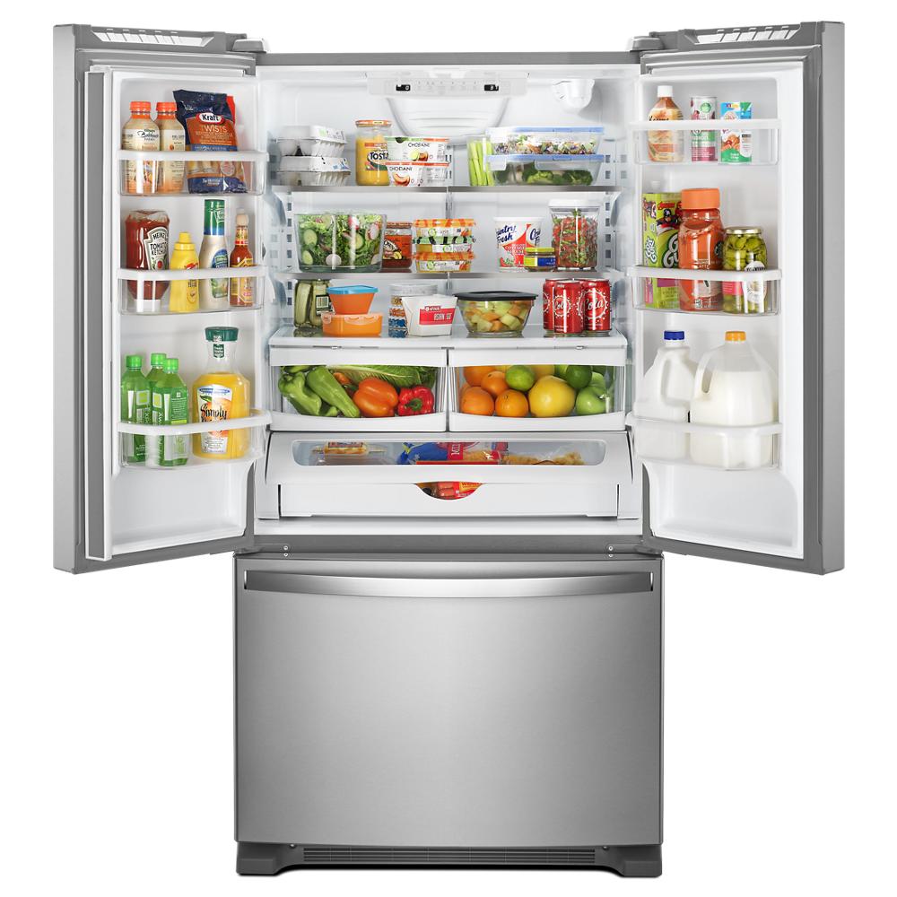 Whirlpool 33-inch Wide French Door Refrigerator | WRFF5333PZ | 22 cbft