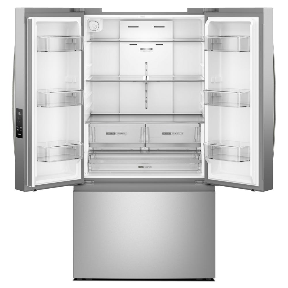 Whirlpool 36-Inch French Door Refrigerator | WRFF3136SZ | 31 cbft