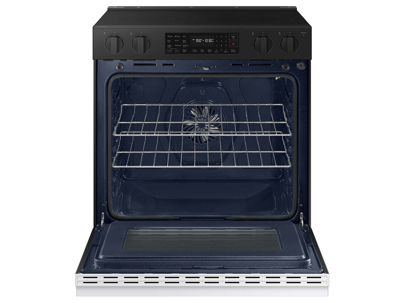Samsung Bespoke 6.3 cu. ft. Smart Slide-In Electric Range with Air Fry & Precision Knobs | NSE6DB830012