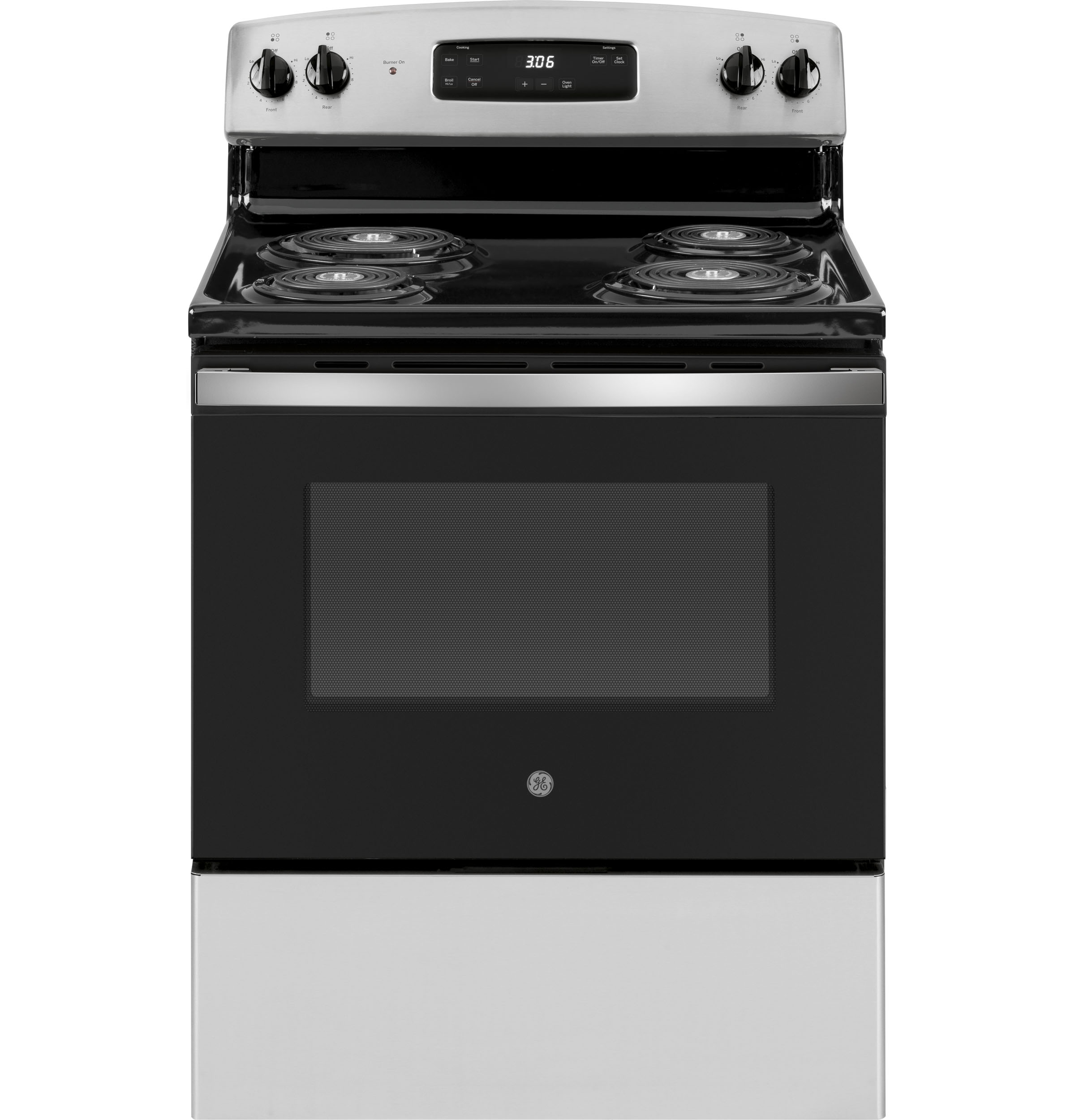 GE 30" Free-Standing Electric Range with Board | JBS360RTSS