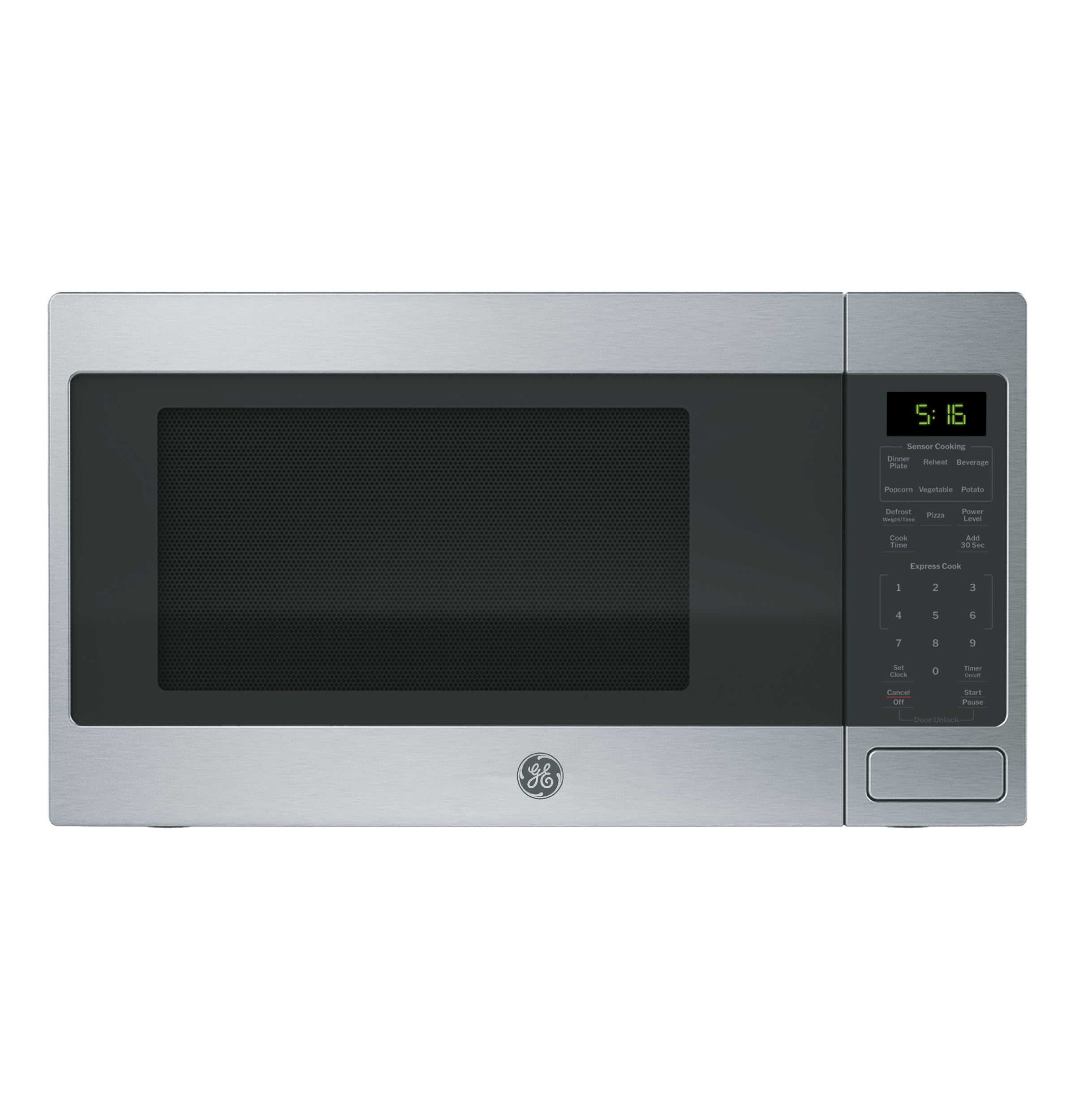 GE 1.6 Cu. Ft. Countertop Microwave Oven | GCST16S1WSS