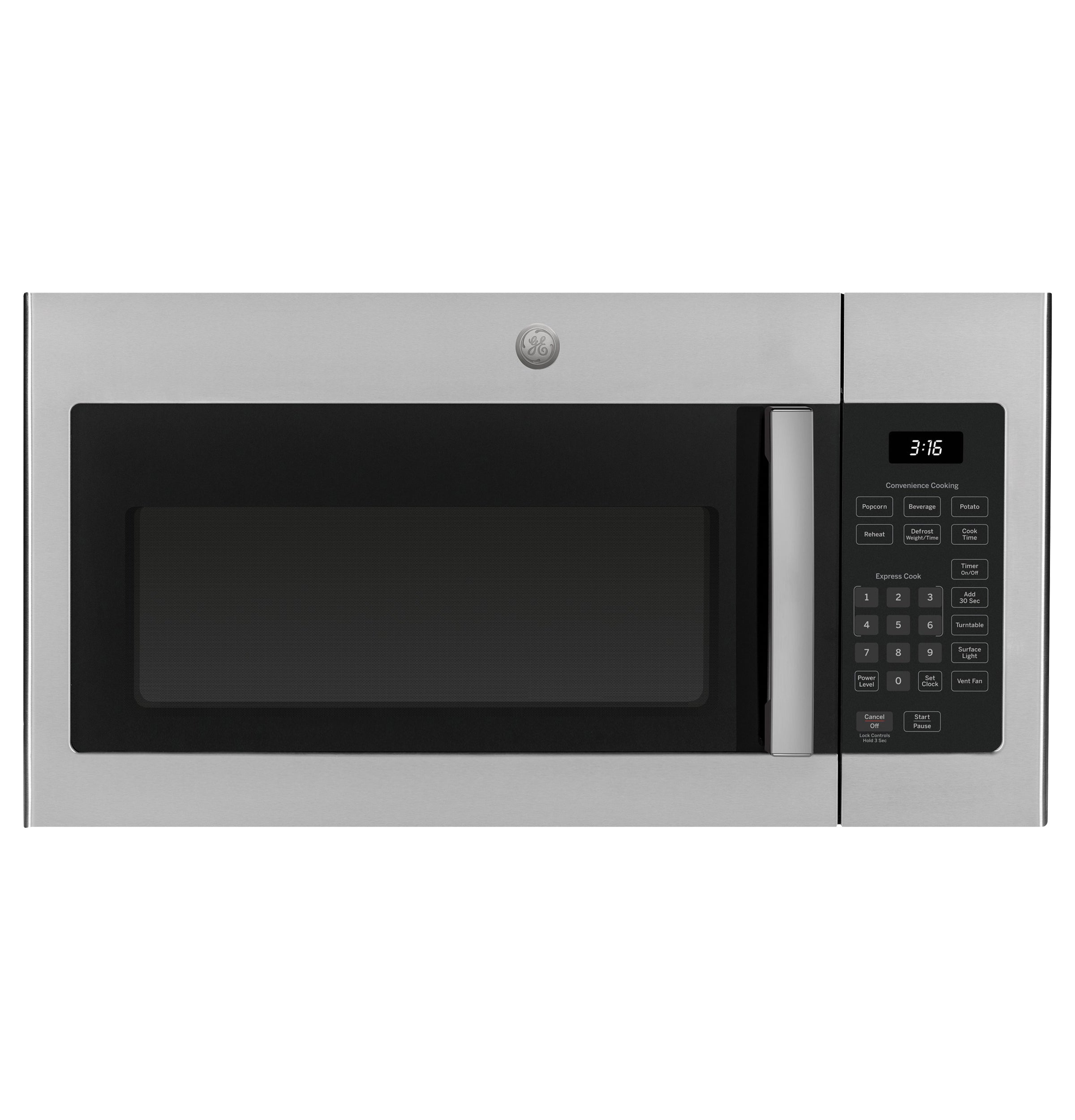 GE 1.6 Cu. Ft. Over-the-Range Microwave Oven | JVM3160RFSS