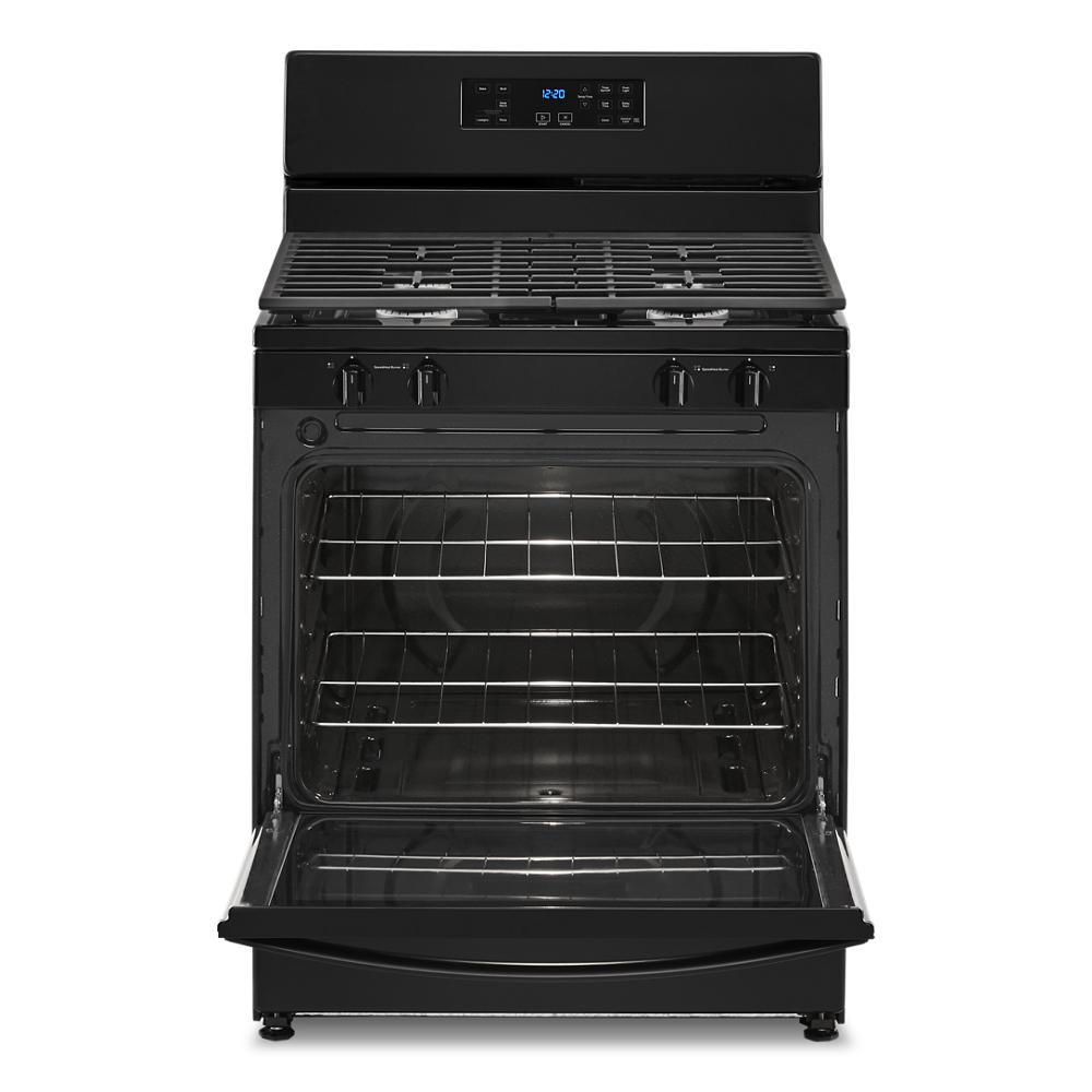 Whirlpool 5.1 Cu. Ft. Freestanding Gas Range with Broiler Drawer | WFG320M0MB