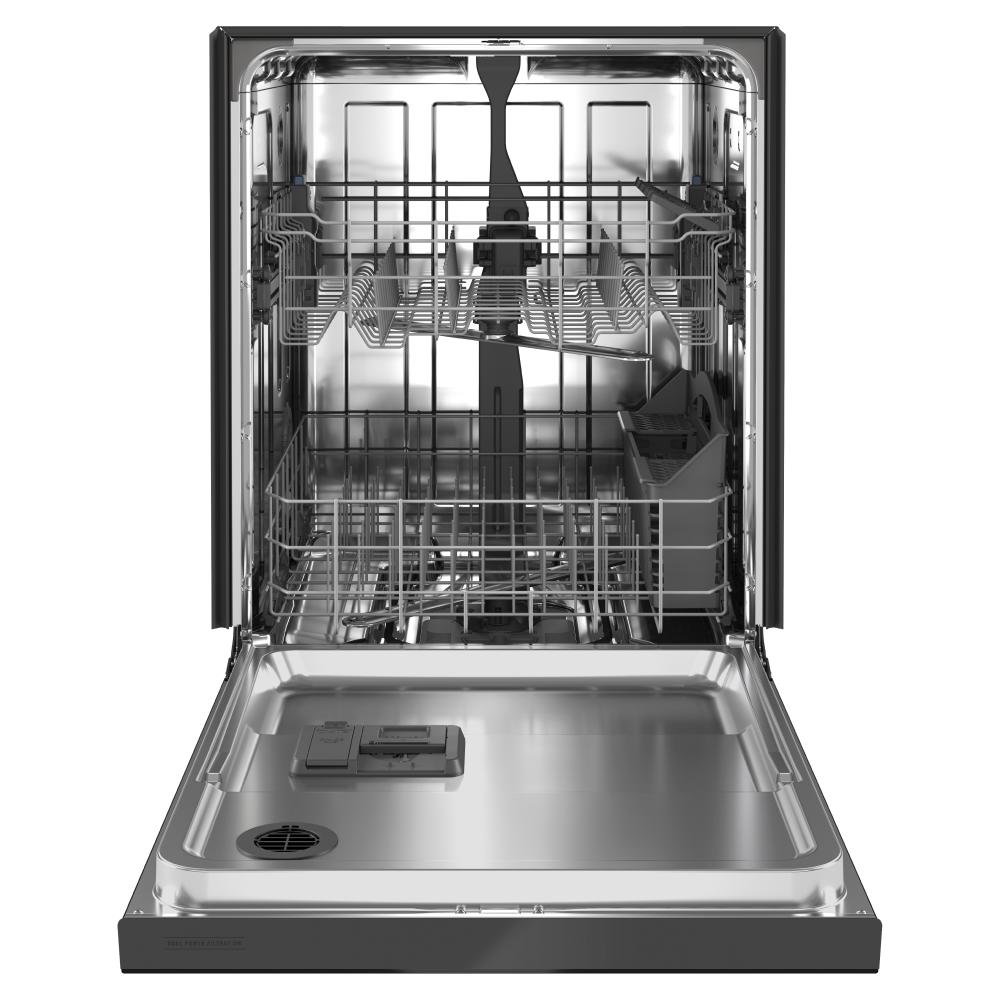 Maytag 24” Front Control Dishwasher with Dual Power Filtration and PowerBlast Cycle - 50 dBA | MDB4949SKB
