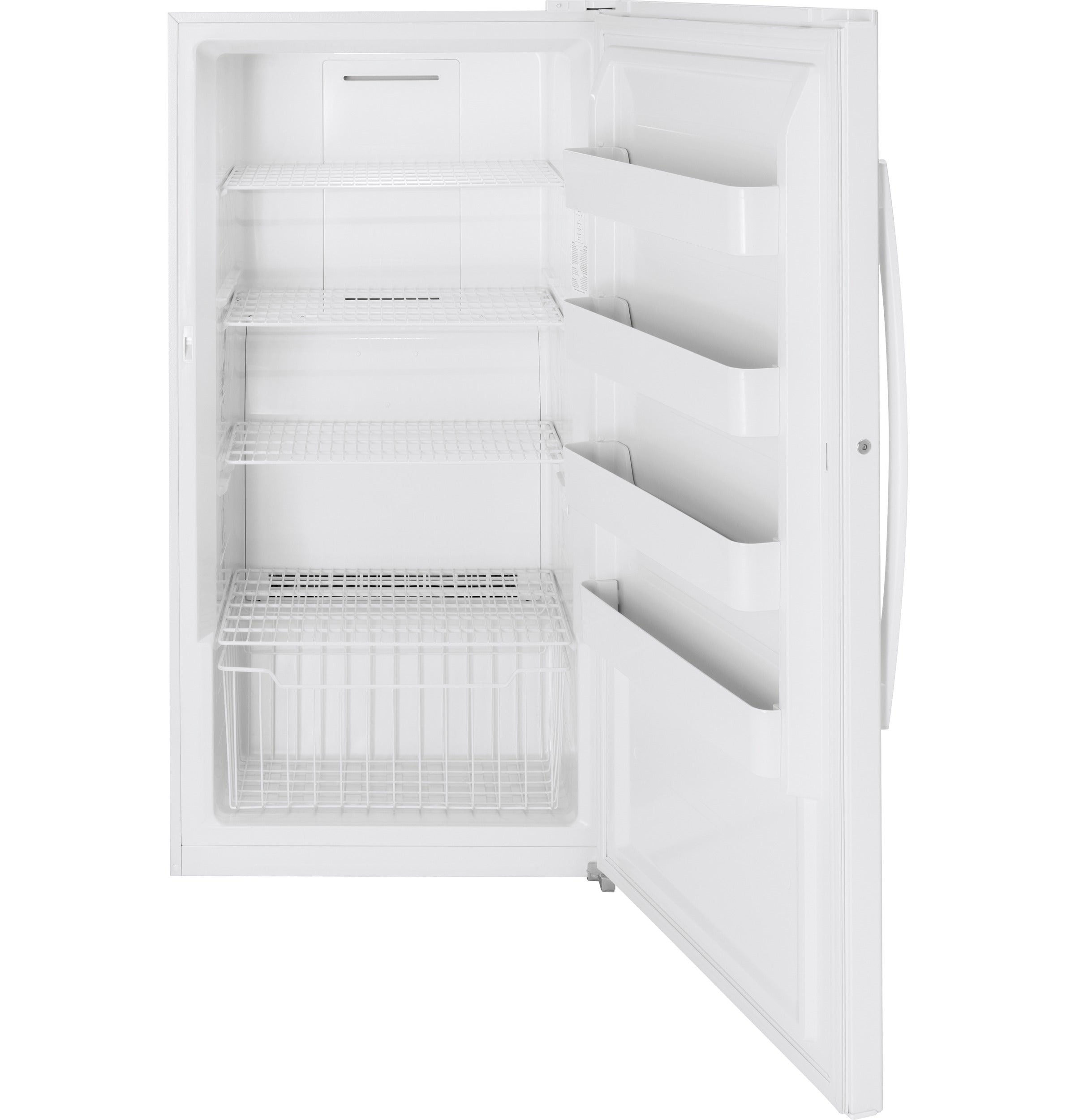 GE 17.3 Cu. Ft. Frost-Free Garage Ready Upright Freezer | FUF17SMRWW