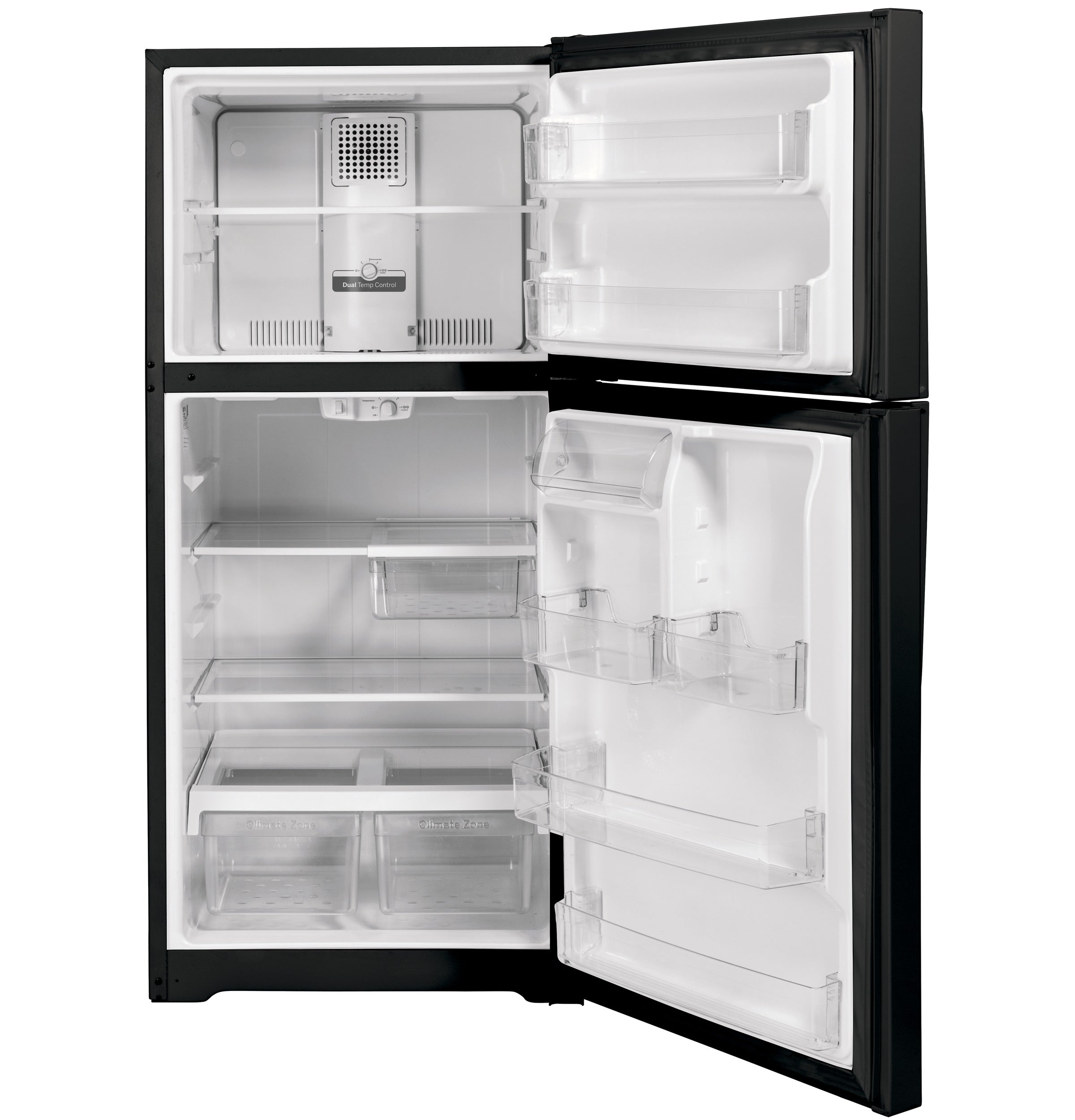 GE 21.9 Cu. Ft. Garage Ready Top-Freezer Refrigerator | GTS22KGNRBB