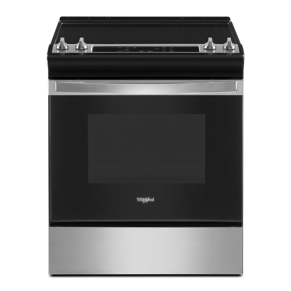 Whirlpool 4.8 Cu. Ft. Electric Range with Frozen Bake Technology | WEE515S0LS