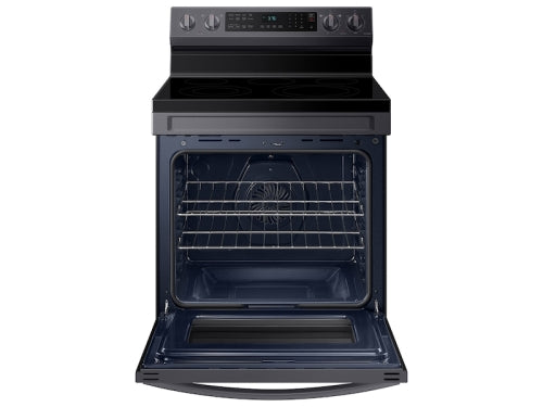 Samsung 6.3 cu. ft. Smart Freestanding Electric Range with No-Preheat Air Fry & Convection | NE63A6511SG
