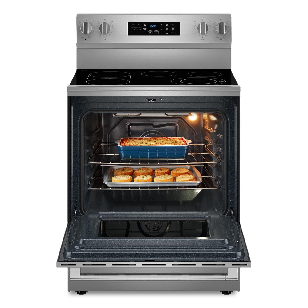 Maytag Electric Range With No Preheat Air Fry and Air Baking - 5.3 cu. ft. | MFES6030RZ