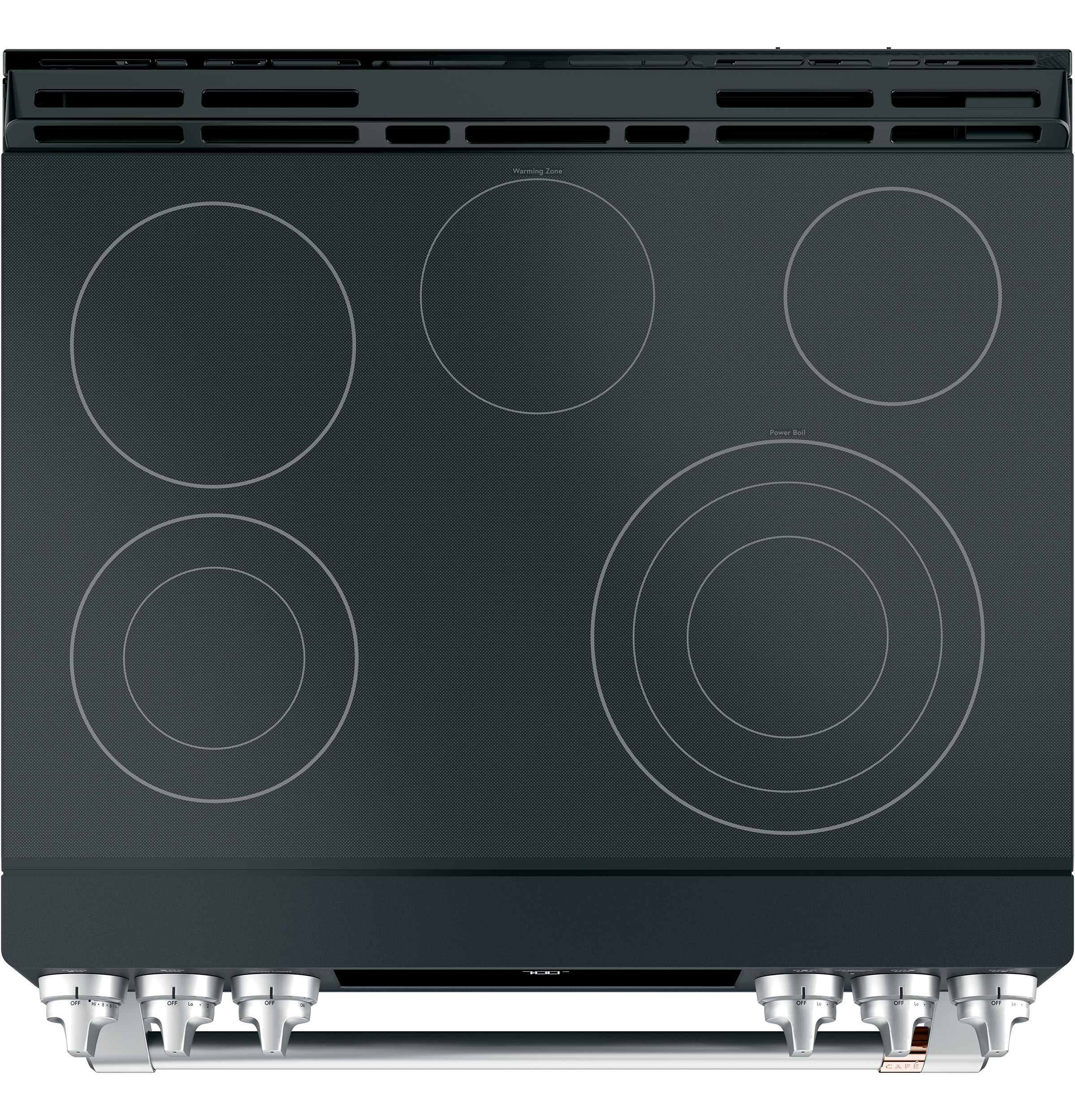 CAFÉ 30" Smart Slide-In, Front-Control, Radiant and Convection Range | CES700P3MD1