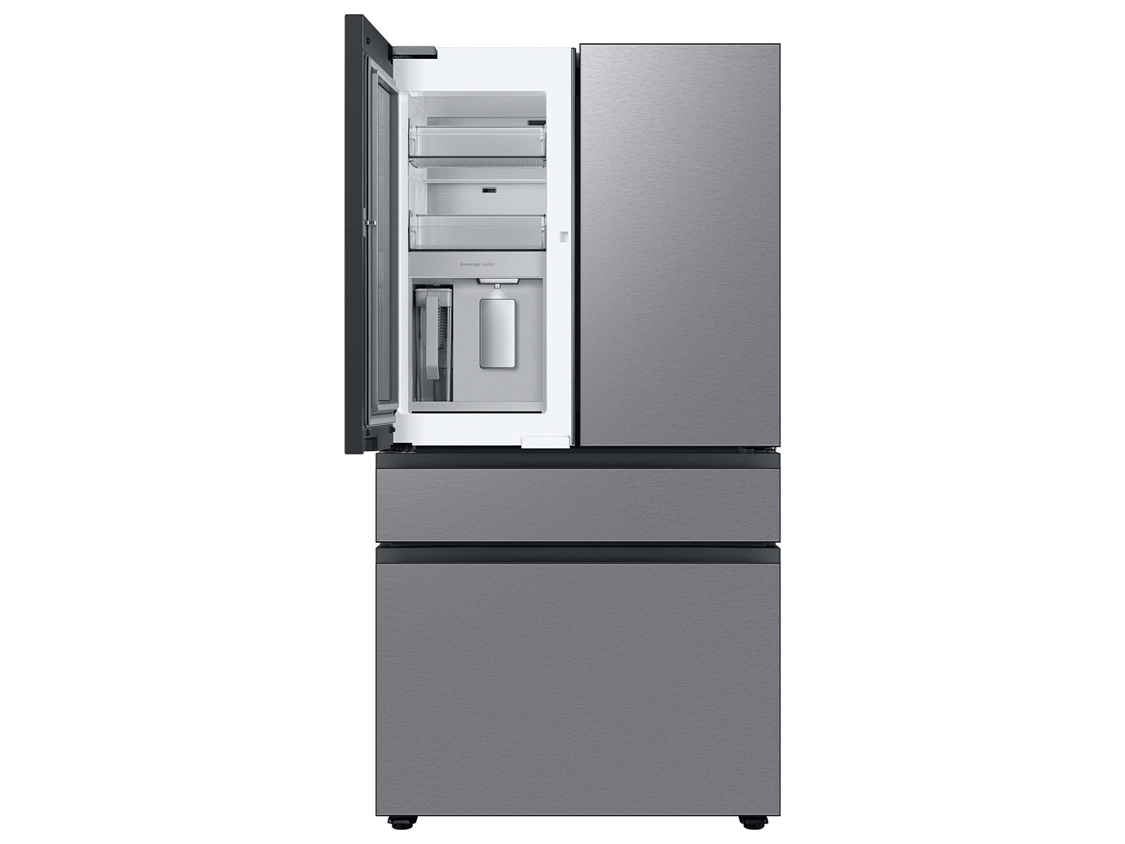Samsung Bespoke 4-Door French Door Refrigerator (29 cu. ft.) with Beverage Center | RF29BB8600QL